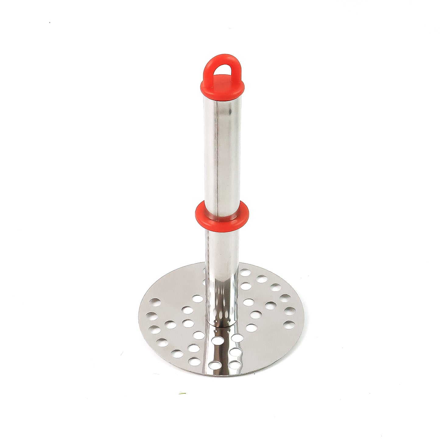 Stainless Steel Potato Masher With Ergonomic Handle (17cm 1 Pc)