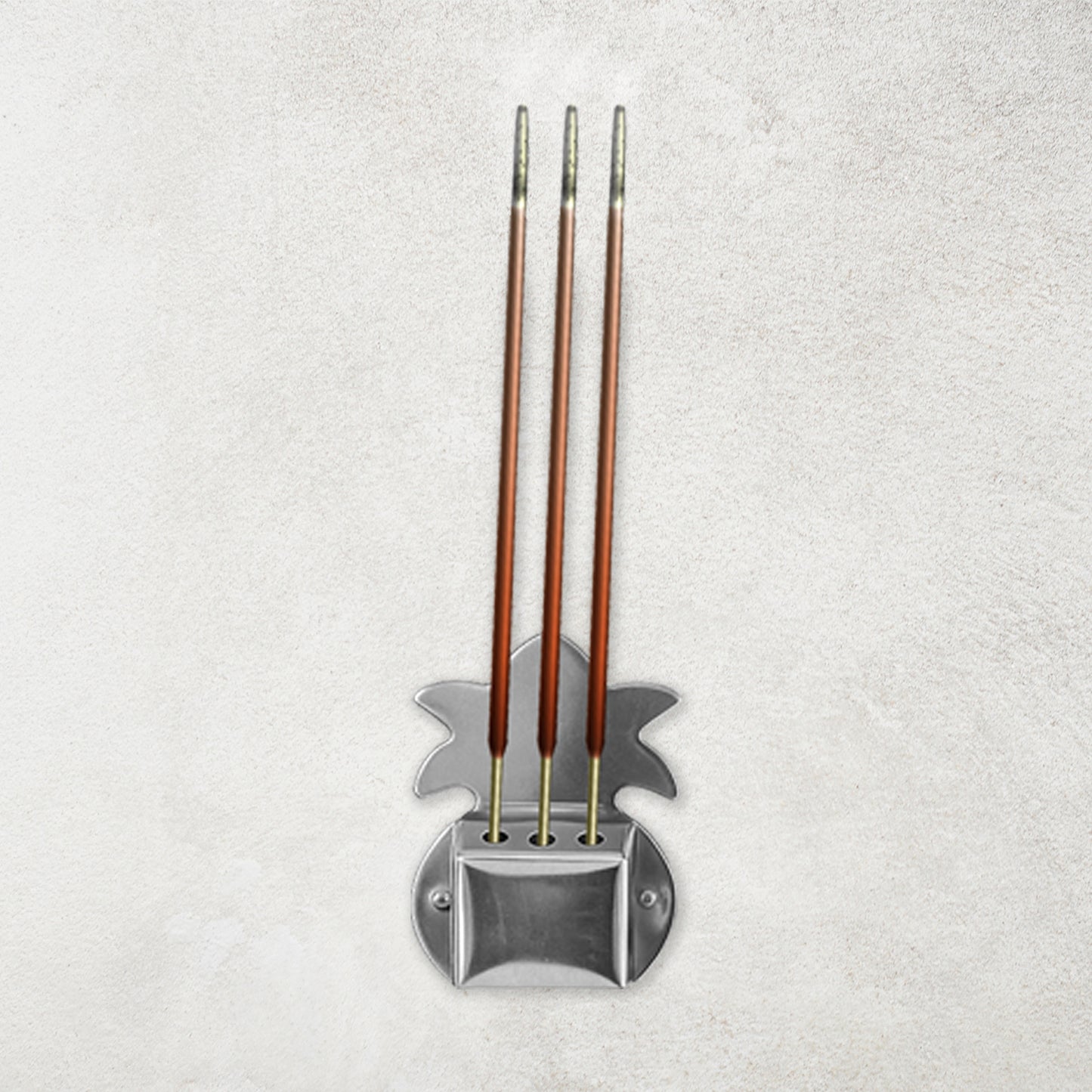 Wall-mount Metal Incense Stick Holders (3 Pc)