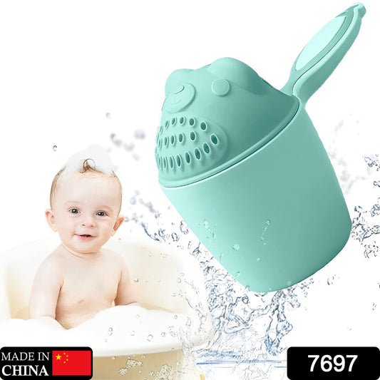 Baby Shampoo Shower Cup Safe Soft Bathing