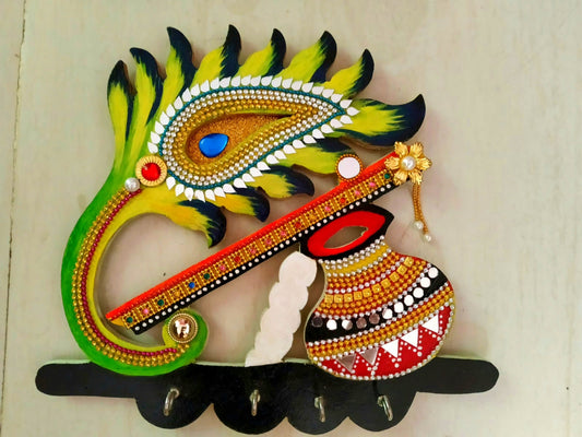 Divine Morpankh Wall Hanging Key Holder