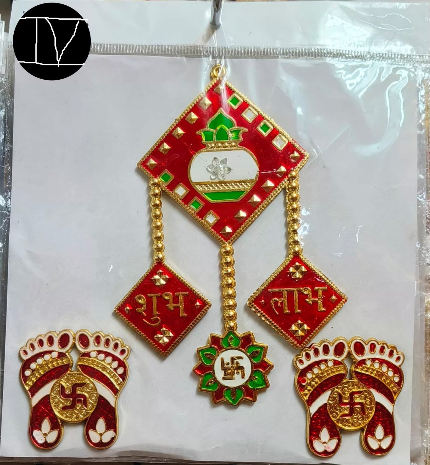 SHUB LABH DIWALI WITH LATKAN (PACK OF 2)