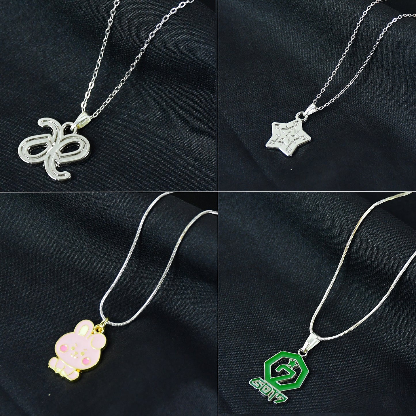 Pendant Necklace Single Piece (Random Mix Design)