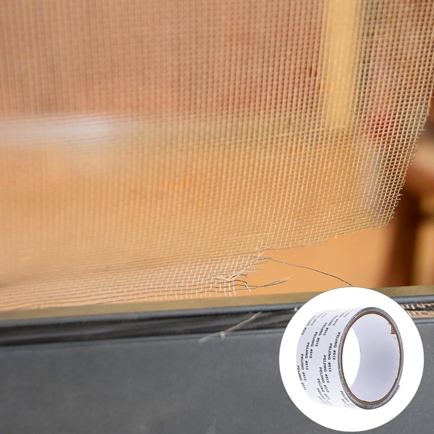 Self-adhesive Mosquito Net Repair Tape 2m X 5cm Roll 1 Pc