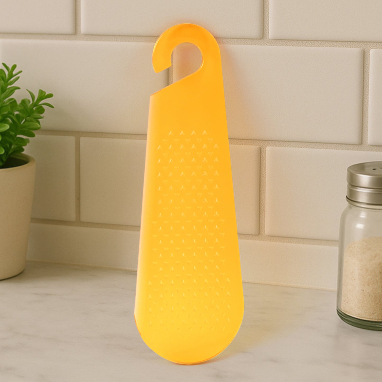 Multipurpose Garlic And Ginger Grater Peeler Tool With Hanging Hook 1 Pc