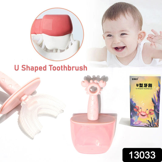 Kids U Shaped Toothbrush Childrenbaby Silicone Kids Toothbrushu