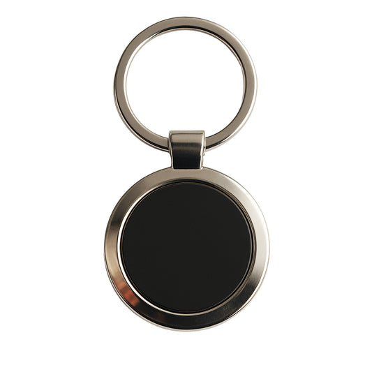 Premium Round Shape Metal Keychain (1 Pc)