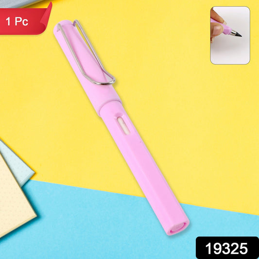 Pink 2-in-1 Everlasting Magic Pencil With Replaceable Eraser  Inkless Reusable Portable