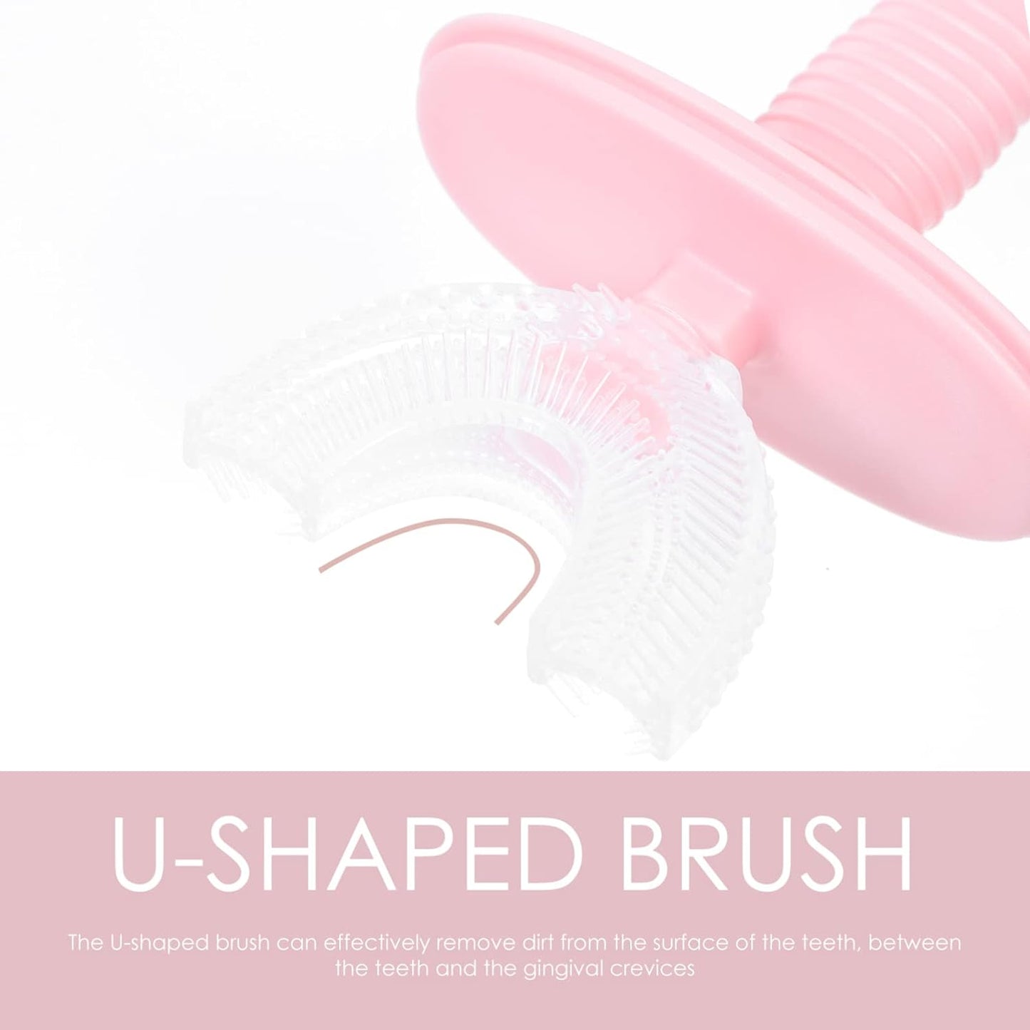 Kids U Shaped Toothbrush Childrenbaby Silicone Kids Toothbrushu