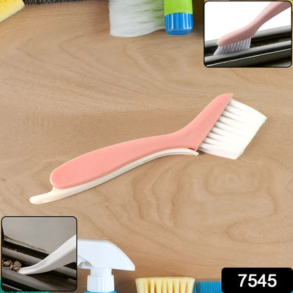 Multi-functional 2-in-1 Groove Cleaning Brush With Crevice Scraper