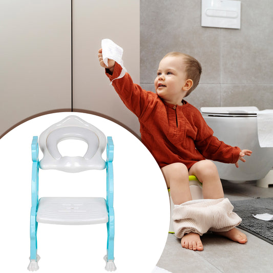 2 In 1 Potty Training Toilet Seat With Step Stool Ladder for kids