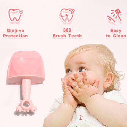 Kids U Shaped Toothbrush Childrenbaby Silicone Kids Toothbrushu