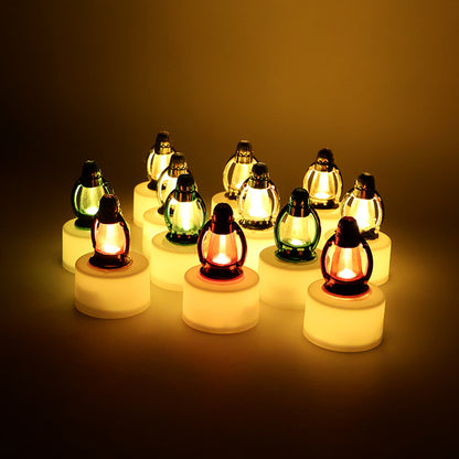 Led Decorative Candle Lamps (12 Pc)