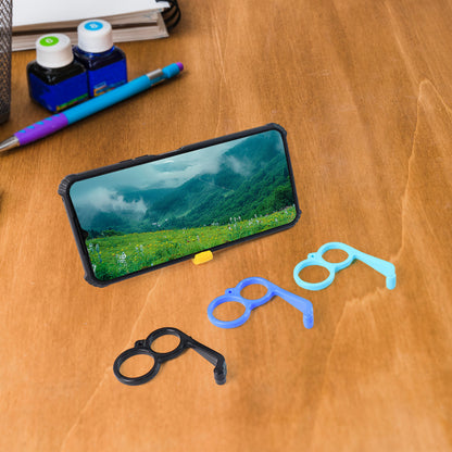 Plastic Hand Mobile Stand (Mix Color  50 Pc)