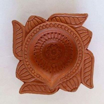 Diwali Combo of 8 Product : 24 Diya, 1 Charan, Shubh Labh, 1 Golden Light,  1 Star Curtain Light, 10 Feet Toran,  1 Normal Size Genda Gate Toran 4 Ghanti Latkan, 1 Warm White Leaft Light