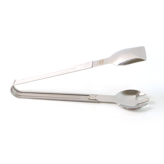 Stainless Steel Multipurpose Serving Chimta, Tong  2-in-1 Pasta  Salad Tong (1 Pc)