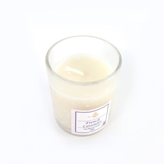 Inlief French Lavender Soy Blend Scented Candle In Glass Jar (50gm  1 Pc)