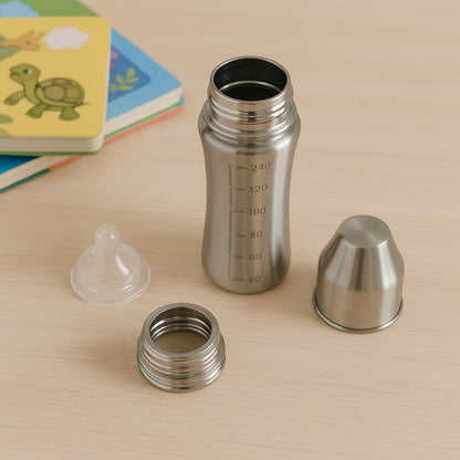 Ganesh Stainless Steel Baby Feeding Bottle Milk Bottle