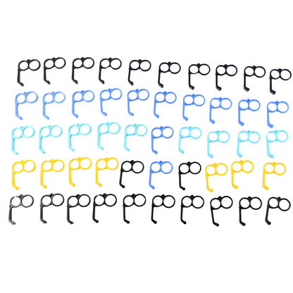 Plastic Hand Mobile Stand (Mix Color  50 Pc)