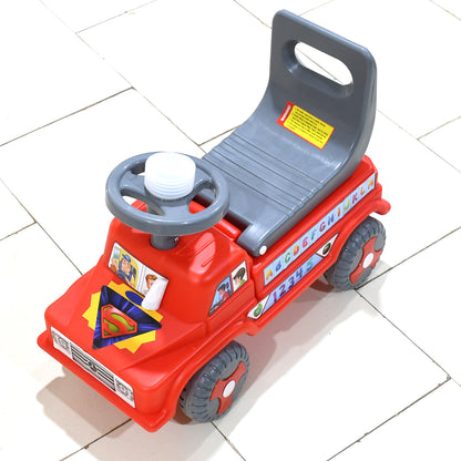 Kids Baby City Ride On Push Car Ride With Backrest Musical Horn