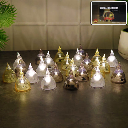 Premium 24 Piece Led Candle Lights Set  Flameless Decorative Tealight Candles