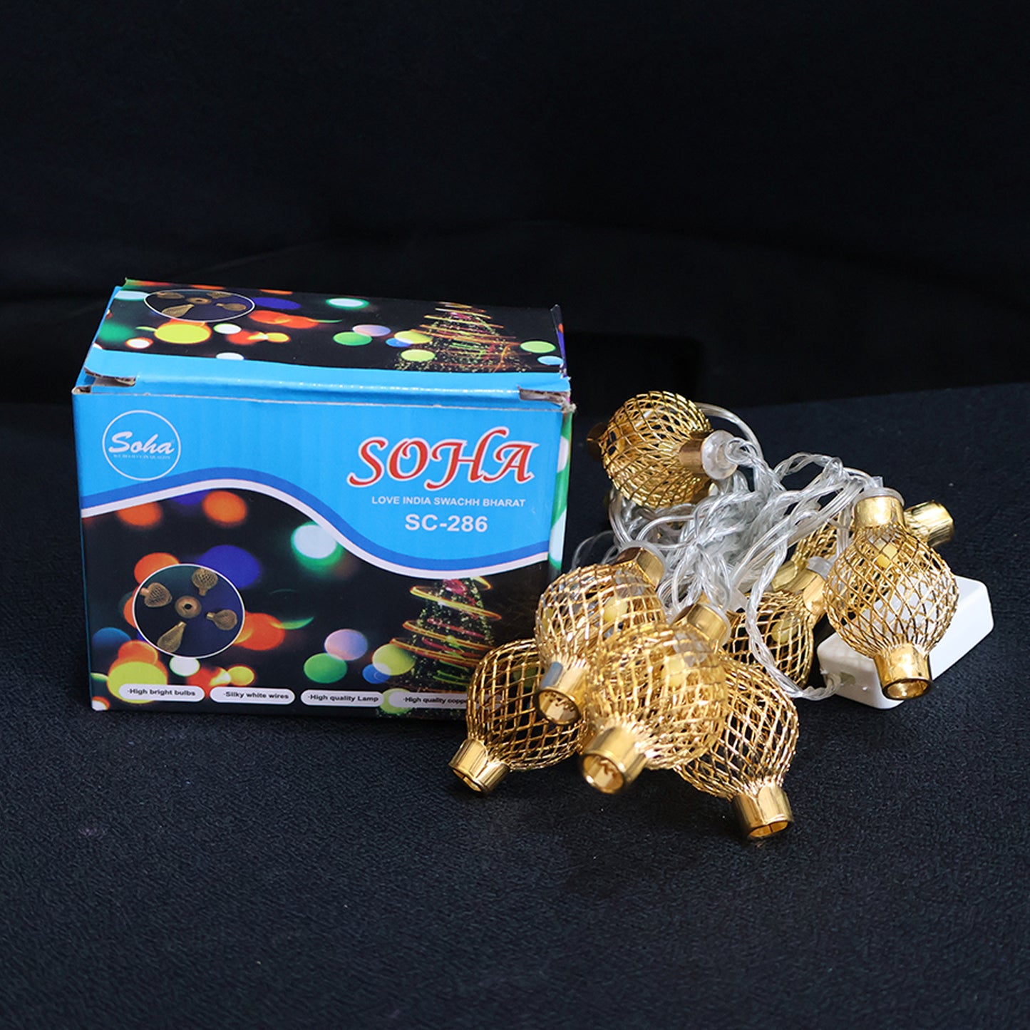 Decorative Metal Ball Led String Light (3 Meter )