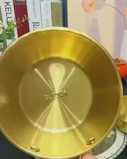 Bowl Stainless Steel with Handle