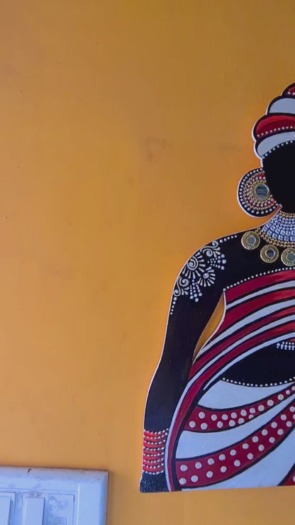 Handcrafted Showpiece Doll Wall Hanging