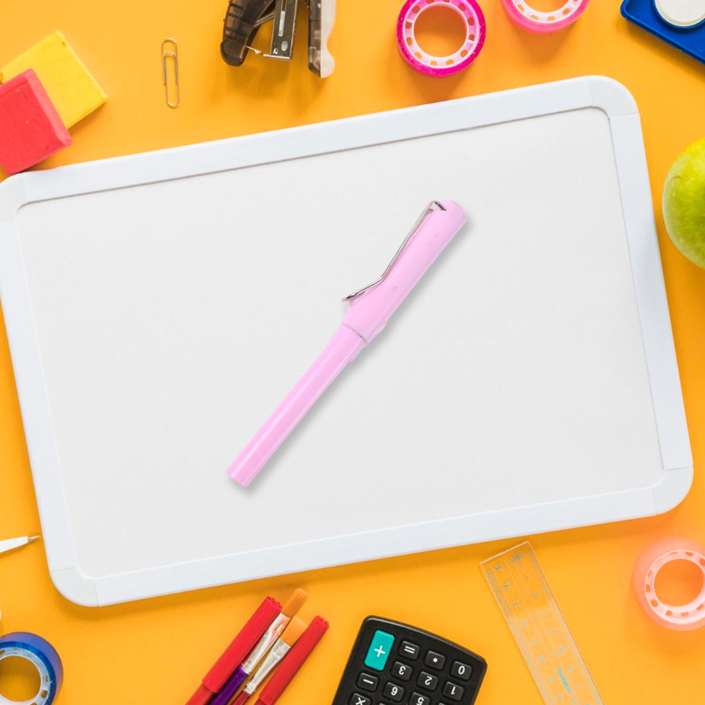 Pink 2-in-1 Everlasting Magic Pencil With Replaceable Eraser  Inkless Reusable Portable