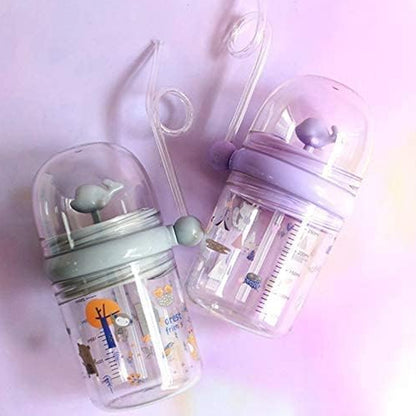 Baby Drinking Cup With Straw And Lid