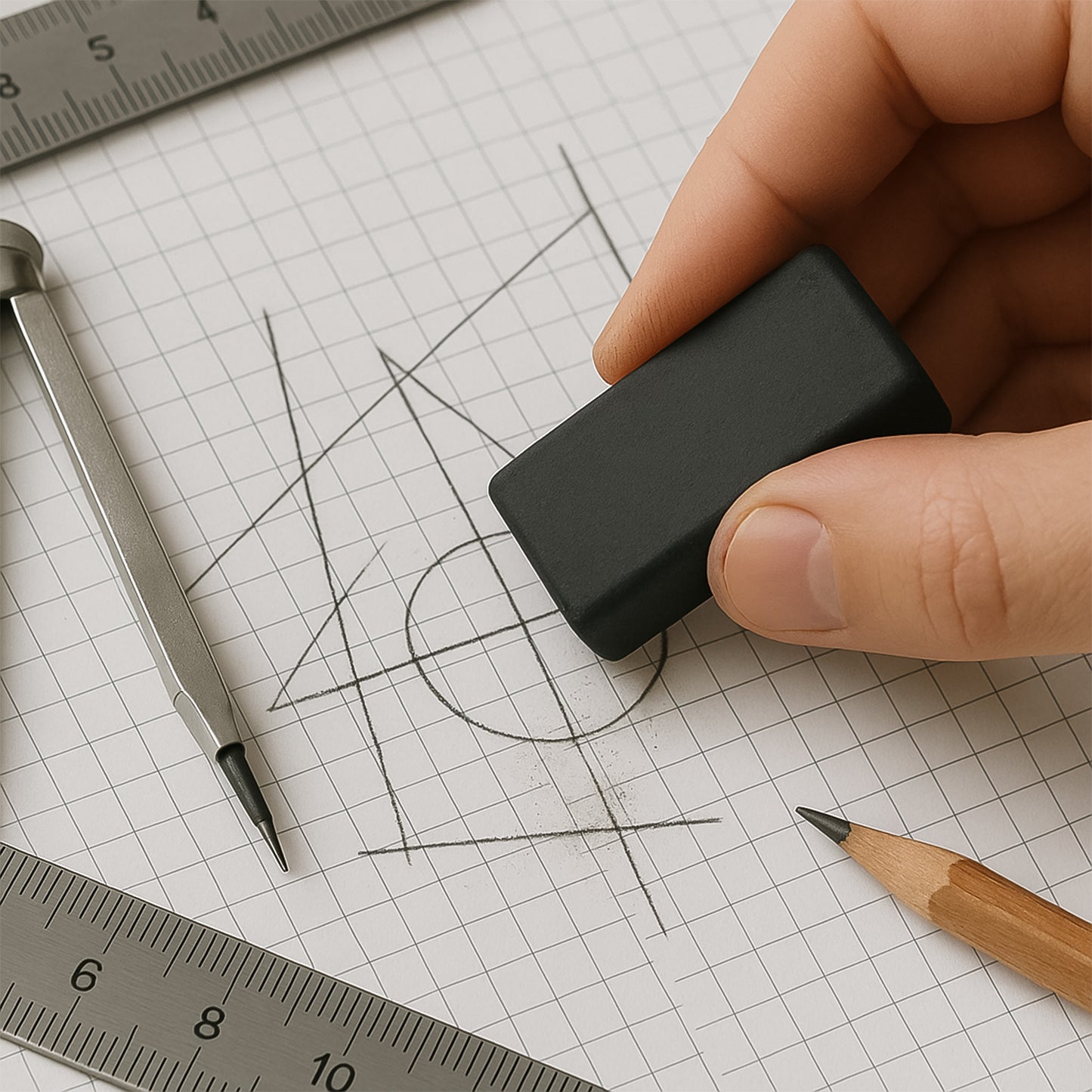 Fancy  Stylish Eraser (30 Pc  Mix Design)