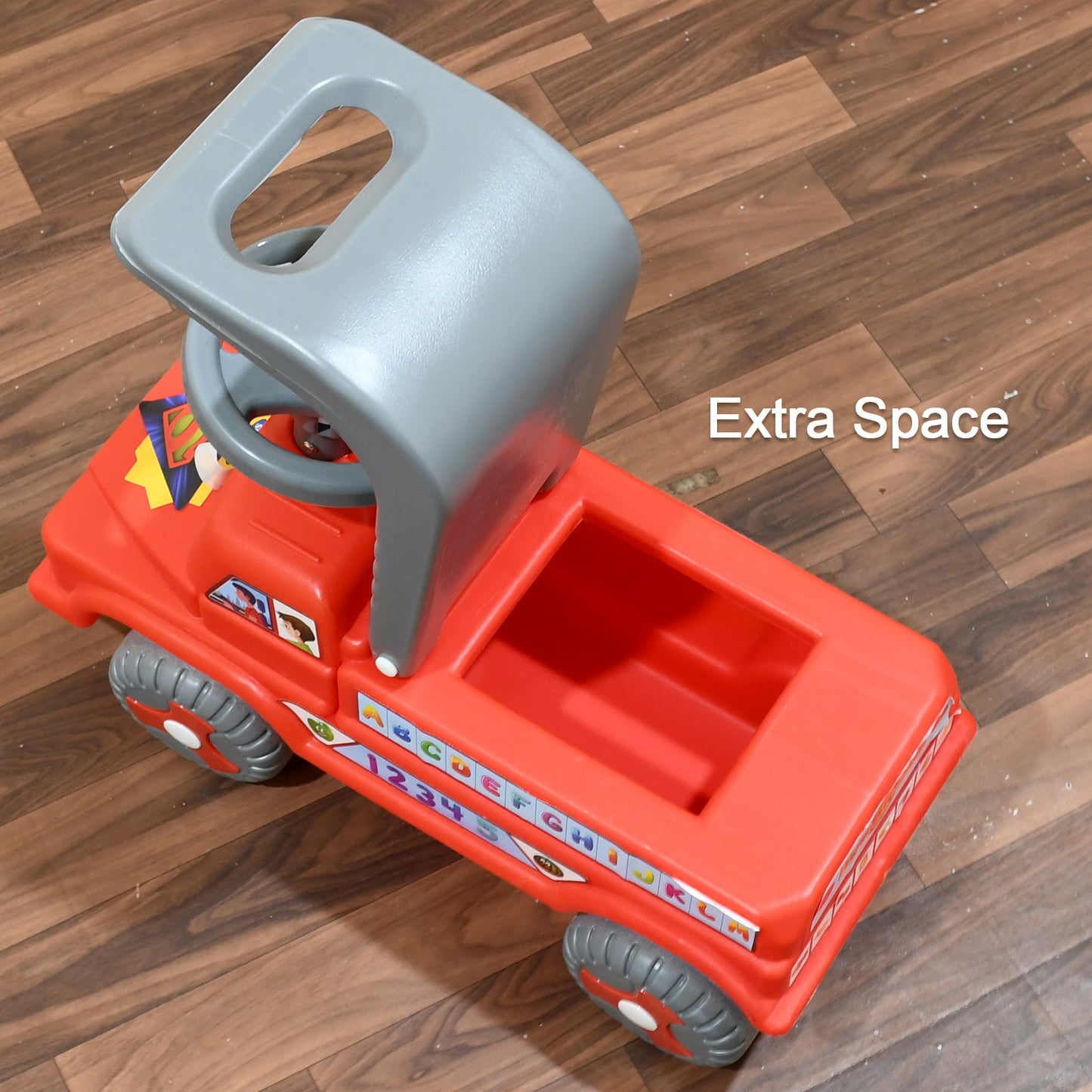 Kids Baby City Ride On Push Car Ride With Backrest Musical Horn