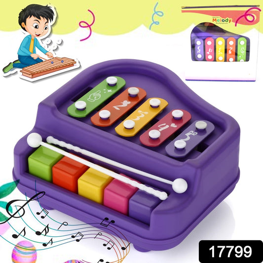 2 In 1 Baby Piano Xylophone Toy For Toddlers